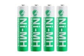 Battery - Deltaco battery - Nordic Swan ecolabelled - 4 x AAA / HR03 - NiMH - ULT-NH1000AAA-4P