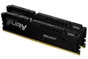 RAM - Kingston FURY Beast DDR5-5200 - 64GB - CL40 - Dual Channel (2 pcs) - Svart - KF552C40BB2K2-64