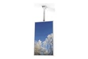 Väggfäste, AV-Möbel - HI-ND mounting kit - portrait - for digital signage LCD panel - white - Max - recommended for 50" - CC5012-5201-01