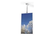 Väggfäste, AV-Möbel - HI-ND mounting kit - portrait - for digital signage LCD panel - white - Max - recommended for 55" - CC5500-5201-01