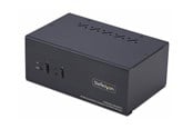 KVM switch - StarTech.com 2-Port Dual-Monitor DisplayPort en HDMI KVM Switch 4K 60Hz - KVM / audio / USB switch - 2 ports - TAA Compliant - P2ADDH462-KVM-SWITCH