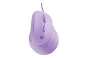 Mus - Natec CRAKE 2 PRO - vertical mouse - USB - purple - Vertical mouse - Optic - 6 knappar - Lila - NMY-2274