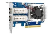 Nätverkskort (adaptrar osv.) - QNAP QXG-10G2SF-NXE - expansion module - PCIe 3.0 x8 - Gigabit Ethernet / 10 Gigabit SFP+ x 2 - QXG-10G2SF-NXE