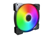 Chassi fläkt - Montech HP140 ARGB PWM Black - Chassi fläkt - 140mm - Svart med RGB LED - 30 dBA - HP140 ARGB PWM (B)