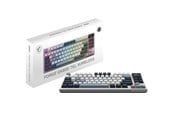 Tangentbord - MSI FORGE GK600 - Tangentbord - Engelska (US) - Vit - S11-43USP01-HH9