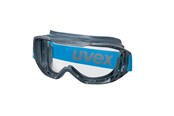 Säkerhet - Uvex - safety goggles - polycarbonate thermoplastic elastomer (TPE) textile - blue anthracite - 9320265