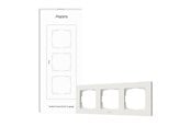 Smarta Hem - Aqara Switch Frame H2 EU White (3-gang) - AQA_FE-X02D