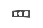Smarta Hem - Aqara Switch Frame H2 EU Grey (3-gang) - AQA_FE-X02D-G