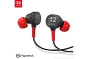 Spel Tillbehör - PowerA Wired Earbuds for Nintendo Switch 2- Black - NSHS0531-01