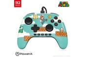 Spel Tillbehör - PowerA Advantage trådbunden handkontroll för Nintendo Switch 2 - Mario-tid - NSGP0527-01