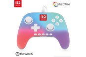 Spel Tillbehör - PowerA Advantage Wired Controller for Nintendo Switch 2 with Lumectra - White - NSGP0524-01