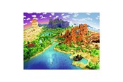 Pusselspel - Ravensburger Jigsaw puzzle World Of Minecraft 1500 pcs. Golv - 120004332