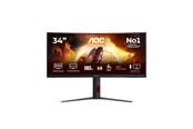 Skärm - 34" AOC CU34G4 - 3440x1440 (UWQHD) - 180Hz - VA - CU34G4