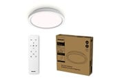 Lampor - Philips AIO taklampa med fjärrkontroll (rund, vit) - 24W integrerad LED-lampa med 3-stegsdimring - 929004689001