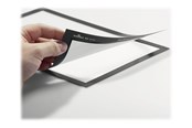Konferens & Presentation - DURABLE Självhäftande inforam med uppfällbar magnetram för inlagor i A6-format. - 487001