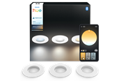 Smarta Hem - Philips Hue Adore infälld downlight för badrum 3-pack *DEMO* - 929004611501