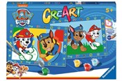 Kreativa spel - Ravensburger CreArt Paint by Numbers - PAW Patrol - 235537