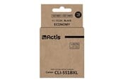 Skrivartillbehör-bläck-toner - Actis KC-551BK - compatible - ink cartridge (alternative for: Canon CLI-551BK) - KC-551Bk