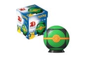 Pusselspel - Ravensburger 3D Puzzle Ball Pokémon Pokéball Green 54pcs. 3D pusselspel - 116263