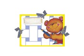 Kreativa spel - Boek Specials Nederland BV - Drawings Storage Folder A3 - Bear - 506301
