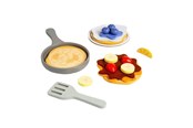 Träleksaker - Bigjigs - Wooden Pancake Playset 16pcs. - 37042