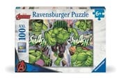 Pusselspel - Ravensburger Jigsaw puzzle XXL Marvel Hulk 100 pcs. Golv - 12004119
