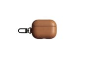 Andra mobiltillbehör - Mujjo Echelon for AirPod Pro 2nd Gen - Tan - MUJJO-AP-001-DT