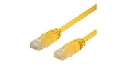 Nätverkskabel - Deltaco LAN CAT 6 - UTP - Gul - 0.7m - TP-607GL