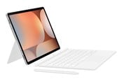 Tangentbord - Samsung Galaxy Tab S10+ / Tab S9 FE+ / Tab S9+ - Book Cover Keyboard - White (English) - Tastatur & Folio set - Vit - EF-DX825UWEGWW