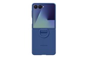 Mobile - Covers & Cases - Samsung Galaxy Z Flip7 - Ring Case (Silicone) - Blue - EF-PF766TNEGWW