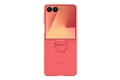 Mobile - Covers & Cases - Samsung Galaxy Z Flip7 - Ring Case (Silicone) - Red - EF-PF766TREGWW