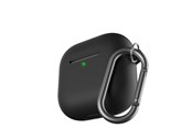 Mobile - Covers & Cases - KeyBudz Elevate Series Keychain for Airpods 4th gen - Black - AP4_S8_BLK
