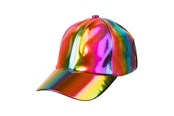Outfits & kostymer - Boland - Pet Holo Rainbow Adjustable cap - 04299