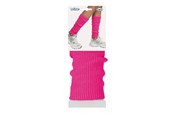 Outfits & kostymer - Boland - Legwarmers Basic Neon Pink - 01755