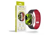 Smartwatch - Accessories - Mobile Origin Magnetic Strap - black/red - Apple Watch 49mm/46mm/45mm/44mm - AWMS-01-BLK-RED