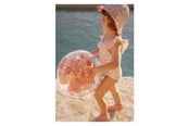 Vattenlek - Little Dutch Pink Flowers Beach Ball 3D Figure 35cm - 2014448