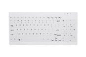 Tangentbord - Cherry Active Key AK-C7012 - keyboard - Tangentbord - Tysk - Vit - AK-C7012F-U1-W/GE