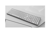 Tangentbord - Cherry DW 9100 SLIM - Tastatur & Mus set - Engelska (UK) - Vit - JD-9100GB-1