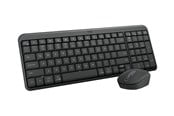 Tangentbord - Logitech MK250 Compact Bluetooth Wireless Combo - Tastatur & Mus set - Nordisk - Svart - 920-013555