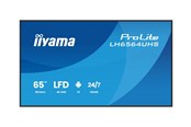Digital skyltning & Hotell - iiyama ProLite LH6564UHS-B1AG 65" Class (64.5" viewable) LED-backlit LCD display - 4K - for digital signage - LH6564UHS-B1AG
