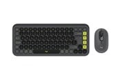 Tangentbord - Logitech POP Icon Combo - Tastatur & Mus set - Italiensk - Grå - 920-013115