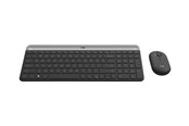 Tangentbord - Logitech Slim Wireless Combo MK470 - Tastatur & Mus set - Kroatiska - Vit - 920-009264