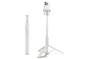 Andra mobiltillbehör - Spigen Tripod Selfie Stick MagSafe Auto-Open - dune beige - AMP09337