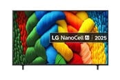 TV - LG 65" TV LED 4K 65NANO80A6B Nano80 Series - 65" LED-backlit LCD TV - 4K - 65NANO80A6B
