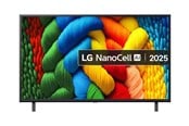 TV - LG 43" TV LED 4K 43NANO80A6B Nano80 Series - 43" LED-backlit LCD TV - 4K - 43NANO80A6B