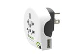 Övriga kablar - Q2Power USA to Europe - power connector adaptor - NEMA 5-15 to CEE 7/4 - EU->USA - W2US-USB