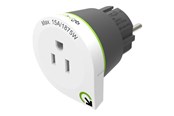 Övriga kablar - Q2Power USA to Europe - power connector adaptor - NEMA 5-15 to CEE 7/4 - W2US-USB