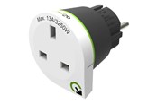 Övriga kablar - Q2Power United Kingdom to Europe - power connector adaptor - BS 1363 to CEE 7/4 - UK2EU