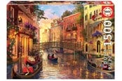 Pusselspel - Educa Sunset in Venice (1500) - 80-17124