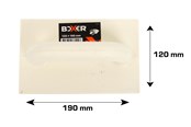 Verktyg - Work>it Plastering board PUR 120 x 190 mm. - 76202
